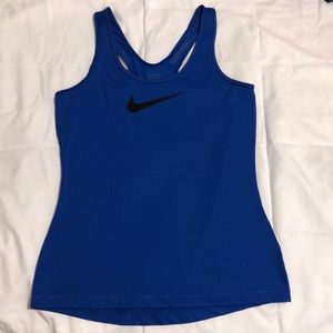 Blue Nike Dri-fit Woman’s shirt